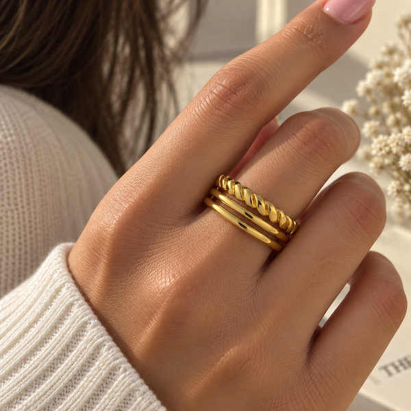 Chic Rope Band Ring