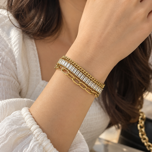 Crystal Armor Bracelet