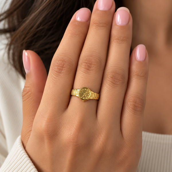Watch Coin Ring