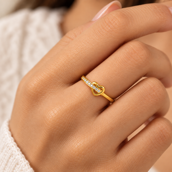 Heartline Ring