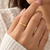 Lined spark ring