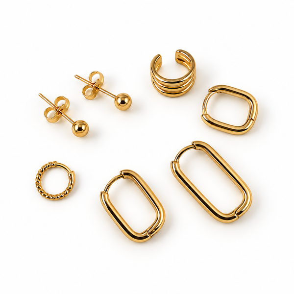 Glow Bolt Piercing Stack - Mismatch