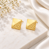 Chunky Square Earrings