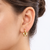 Twinkle Star Hoops