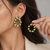 Emerald bloom Earrings