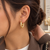 Reverse A Hoop Earrings