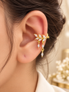 Crystal Vine Drop Ear Cuff