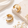 Sparkly Style Hoop Earrings