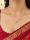 Ishita Halo Heart Mangalsutra