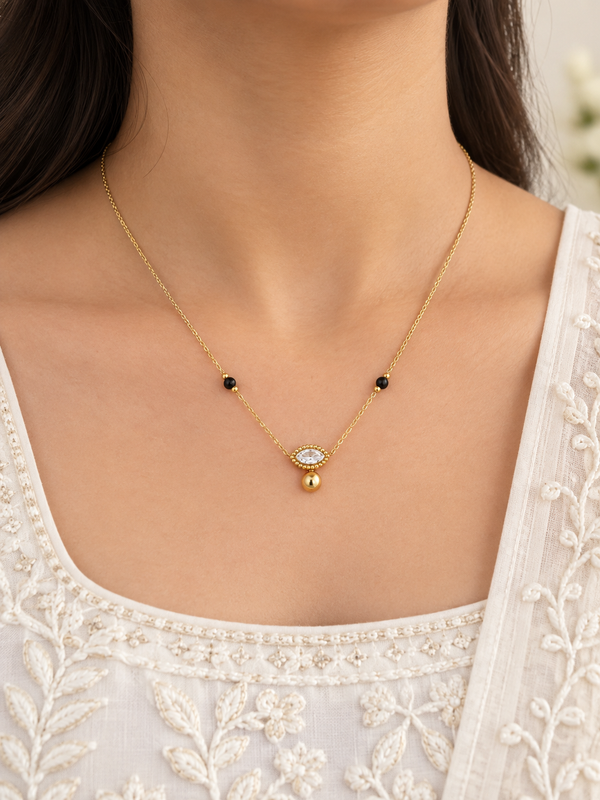 Ira Marquise Drop Mangalsutra