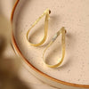 Hollow Tear Drop Earrings