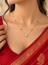 Aira Crystal Butterfly Mangalsutra