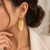 Gold toned Drop Earrings