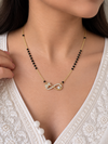 Anaya Infinity Black Bead Mangalsutra