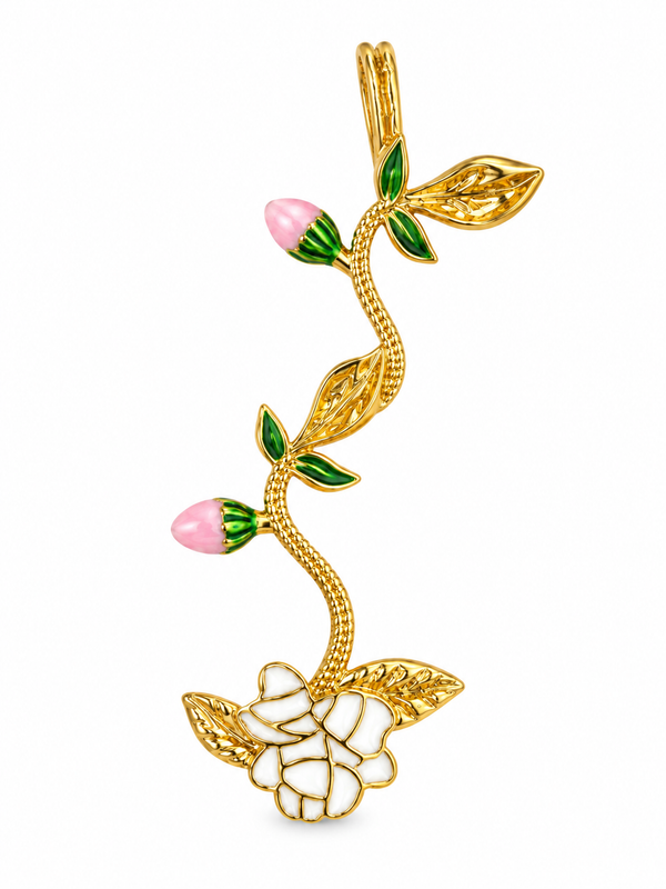 Rose Vine Ear Cuff