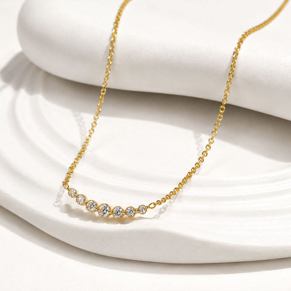 Celeste Seven Stone Necklace