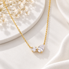 Aurelia Duo Stone Necklace
