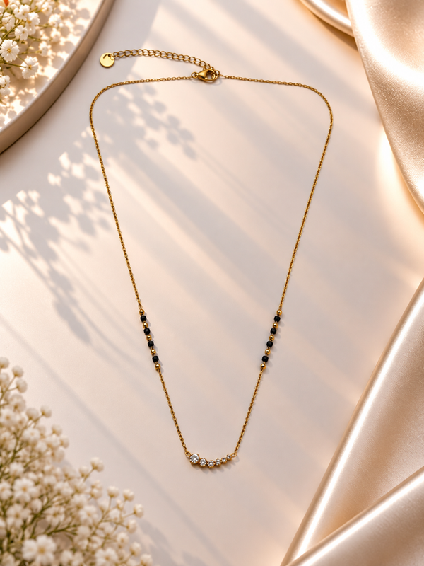 Meher Crystal Arc Mangalsutra