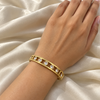Celeste Crystal Gold Kada