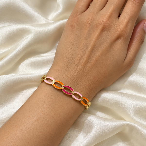Candy Pop Enamel Gold Kada