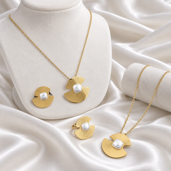 Chunky Pearl Set