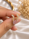 Marquise Crystal Vine Flat Back Studs