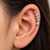 Crystal Vine Flat Back Studs