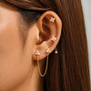 Bloom & Link Earrings Set