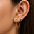 Dainty Link Earrings Set
