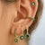 Emerald Royale Ear Stack - Mismatch