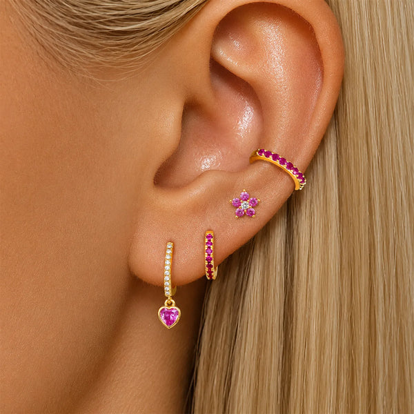 Love Bloom Ear Stack - Mismatch