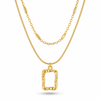 Molten Frame Necklace