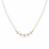 Pearl Diamond Pendant Necklace