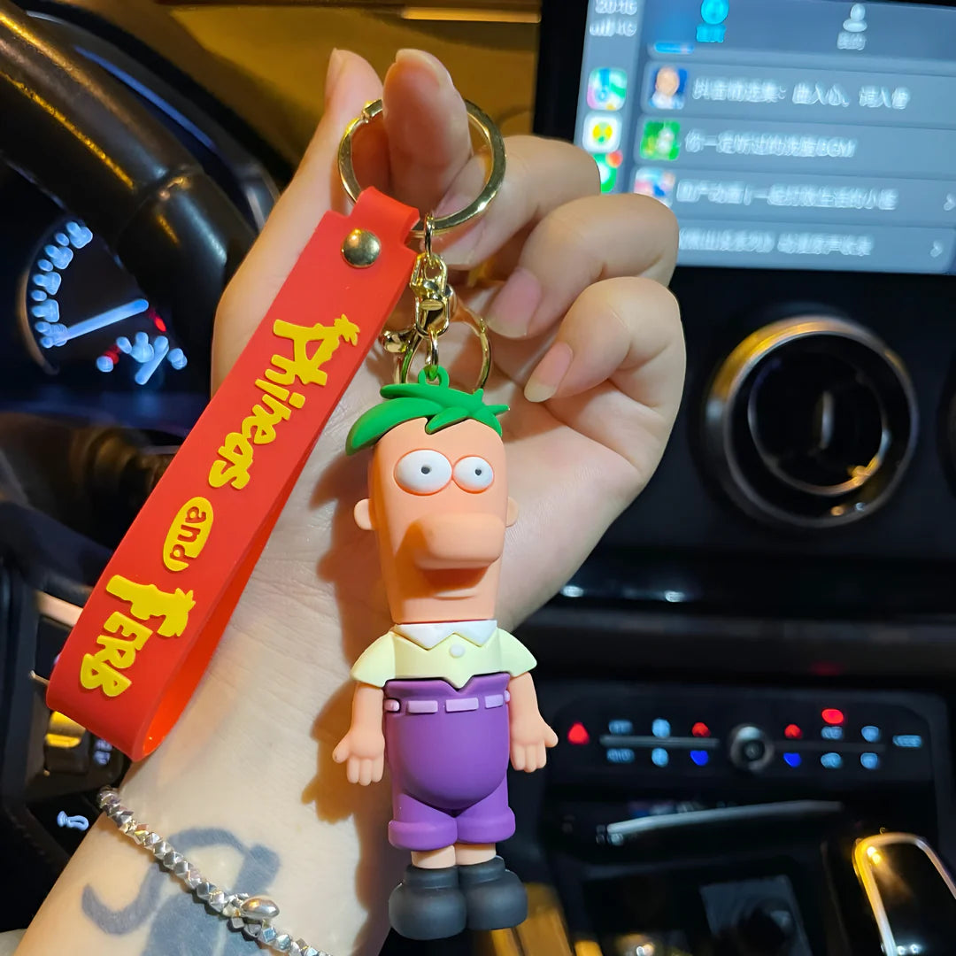 Phineas and Ferb 3D Keychain