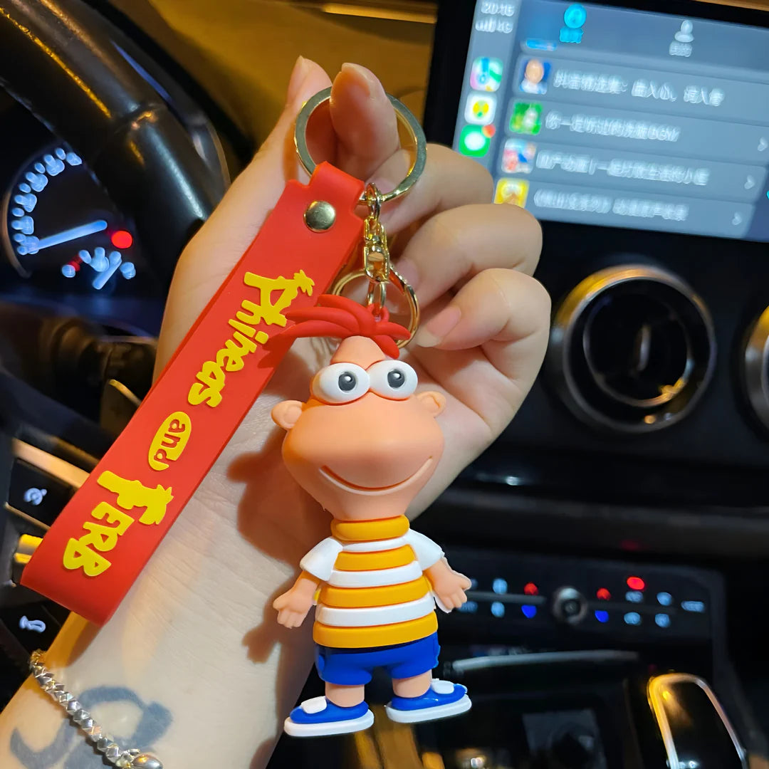 Phineas and Ferb 3D Keychain