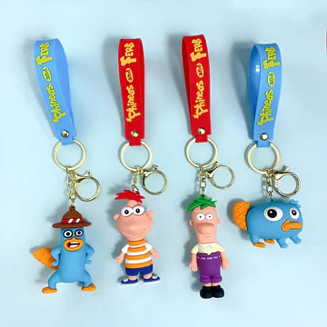 Phineas and Ferb 3D Keychain