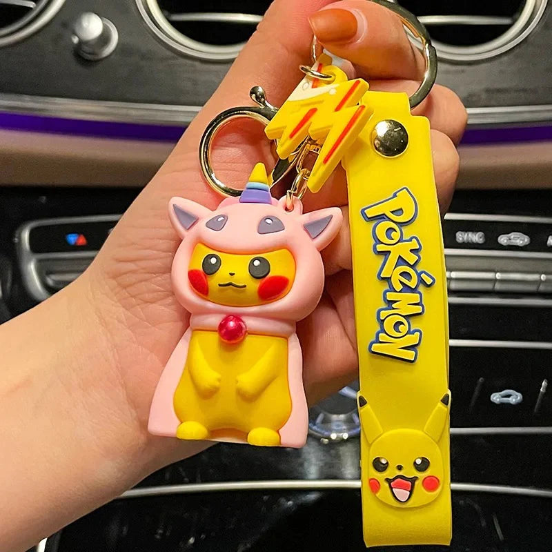 Pikachu Cosplay 3D Keychain