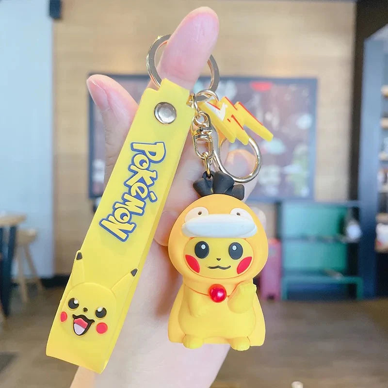 Pikachu Cosplay 3D Keychain