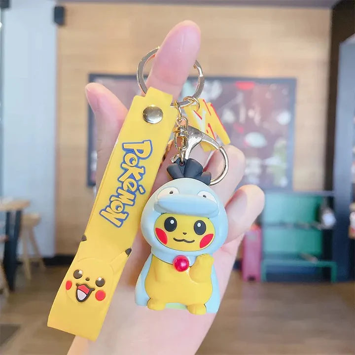 Pikachu Cosplay 3D Keychain