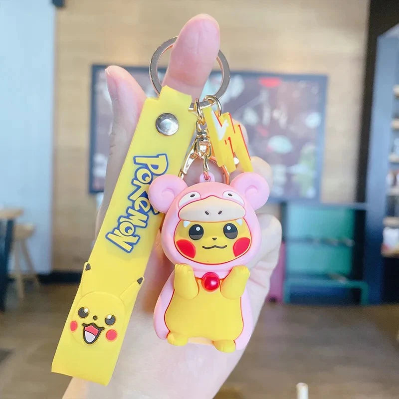 Pikachu Cosplay 3D Keychain