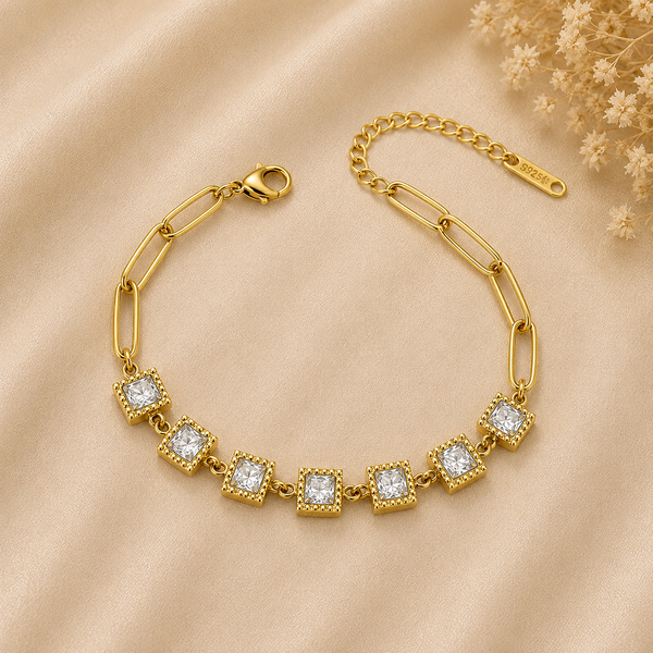 Radiant Square Bracelet