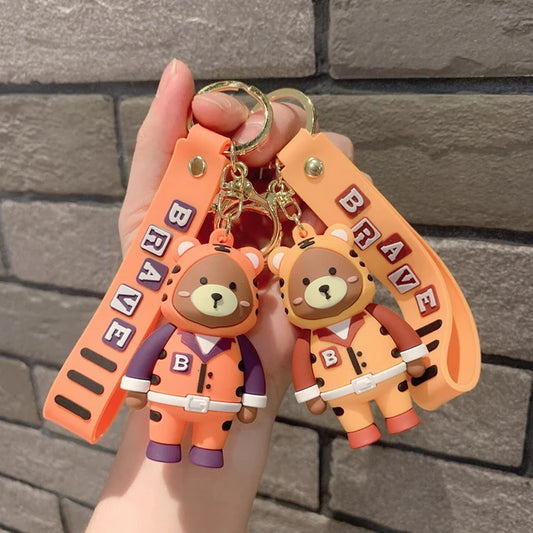 Brave 3D keychain