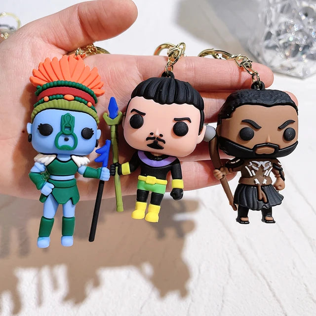 Marvel Black Panther 3d keychain