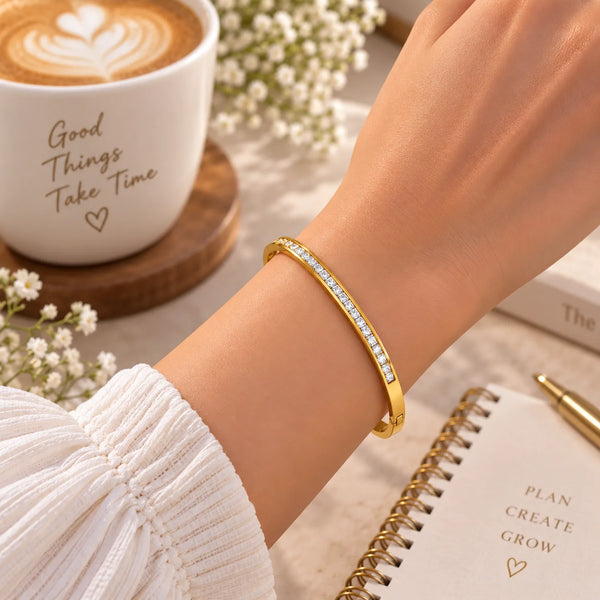 Single Line Diamond Kada