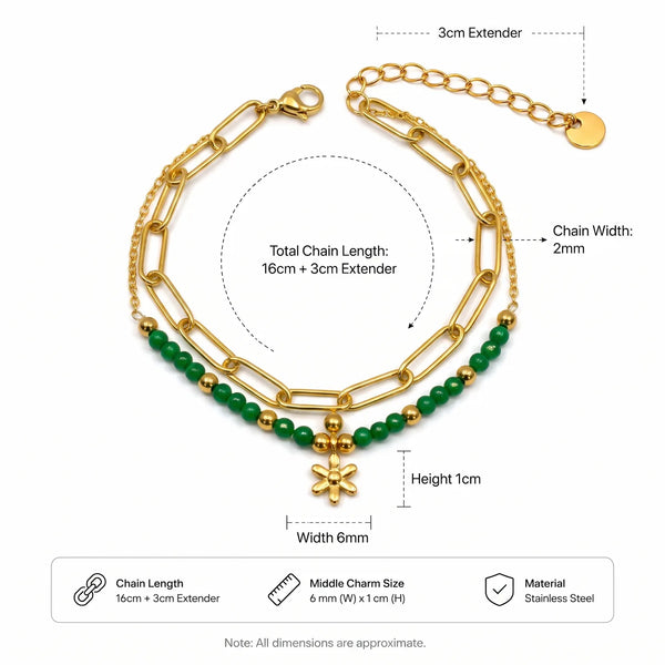 SnowBloom Bracelet