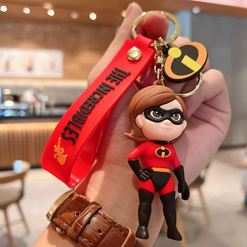 The Incredibles 3D Keychains