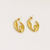 Auric wave earrings