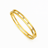 Double line Diamond Kada