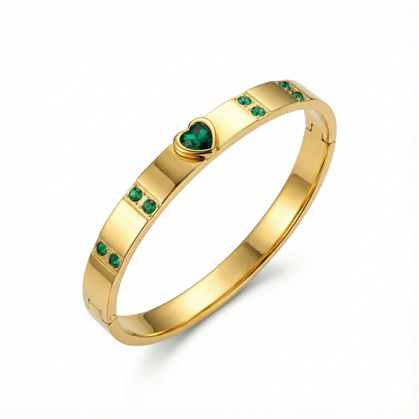 Emerald Heart Block Kada