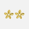 Pearl Petal Earrings